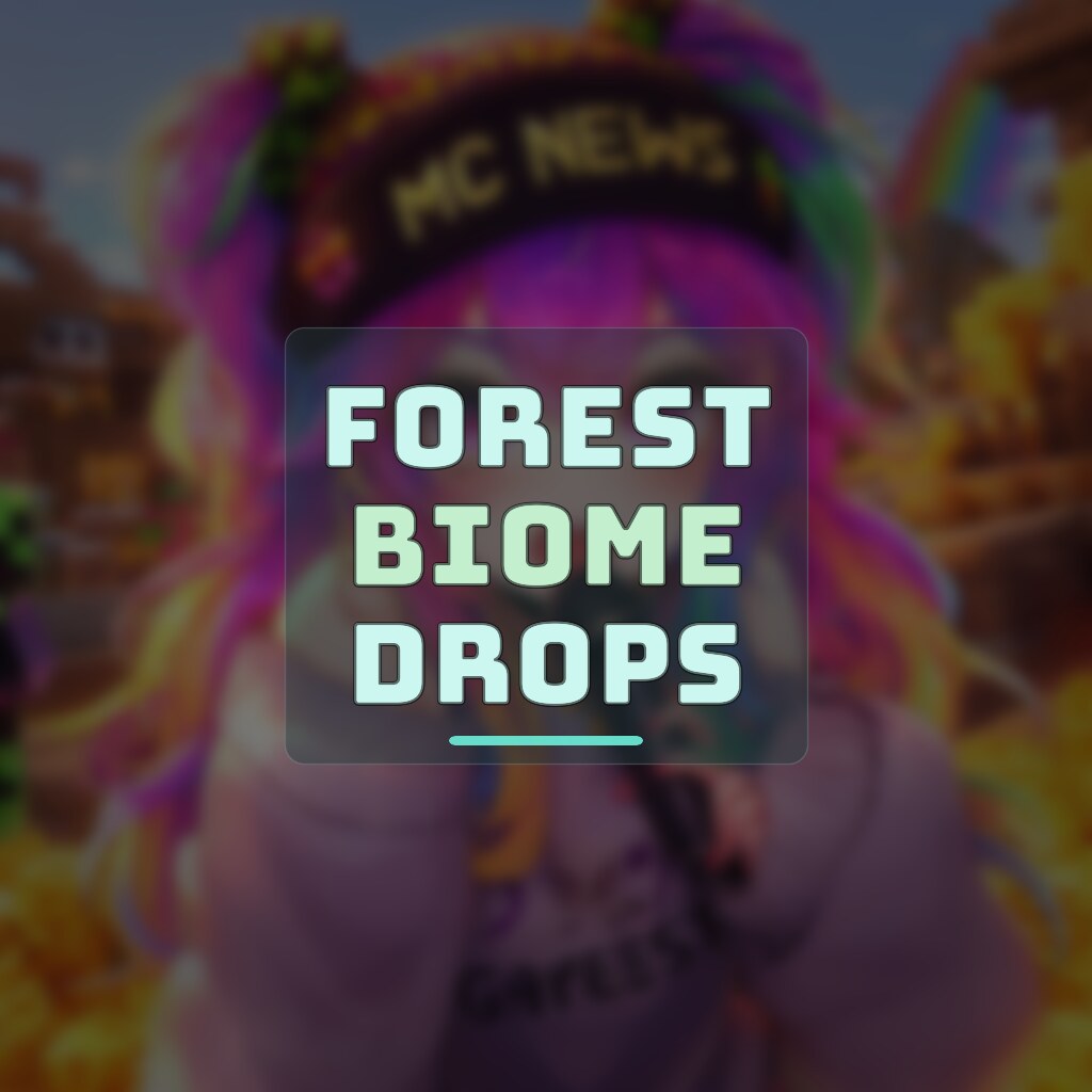 FOREST BIOME DROPS