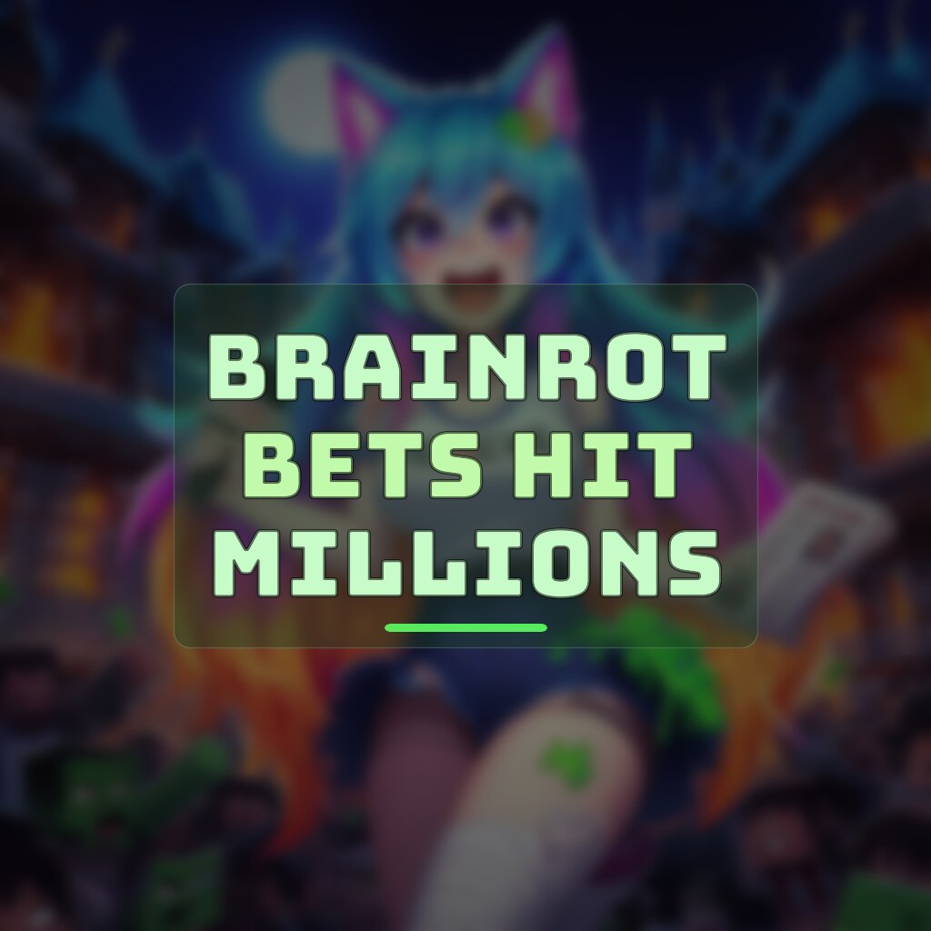 Minecraft YouTuber Raises Exactly $1,234,567 For Brainrot Prediction Market App