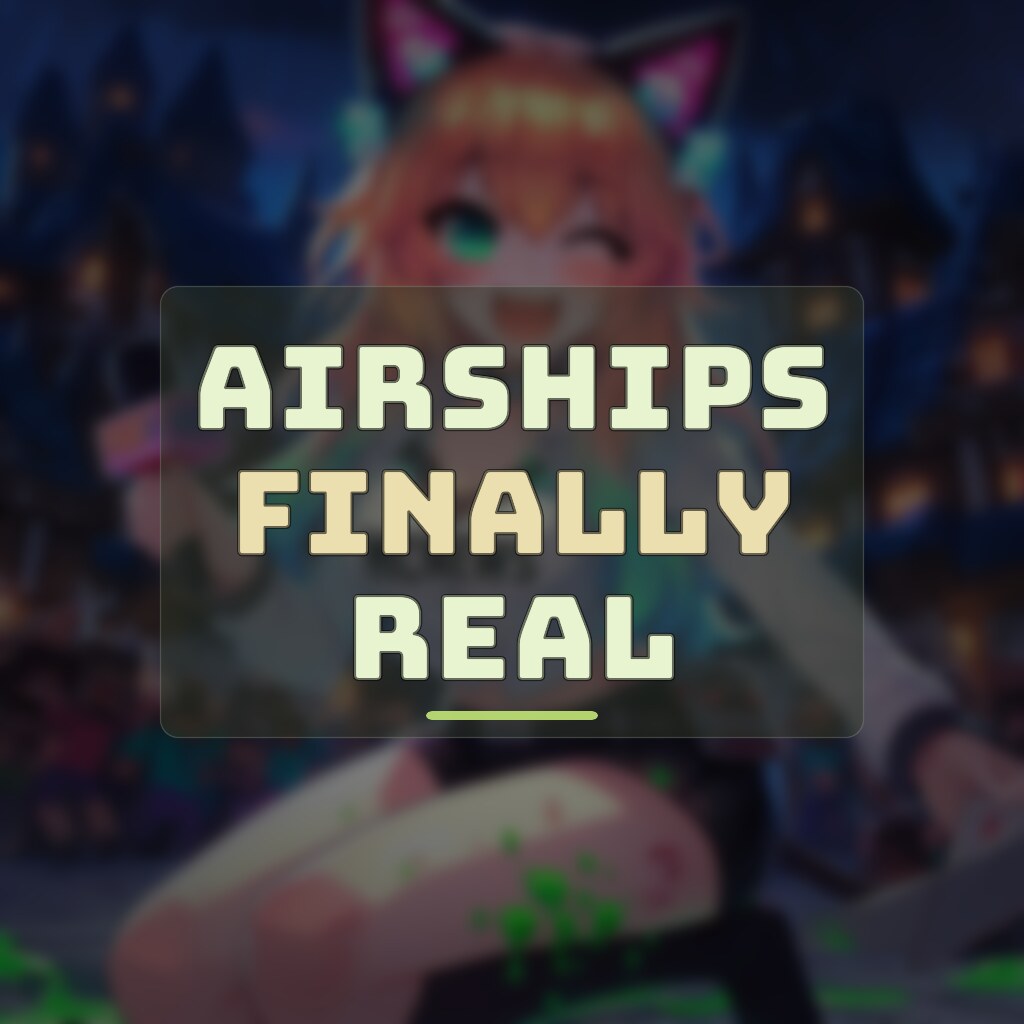 Minecraft Creators Lose It Over Fully Functional Airships in Viral Create Mod Video