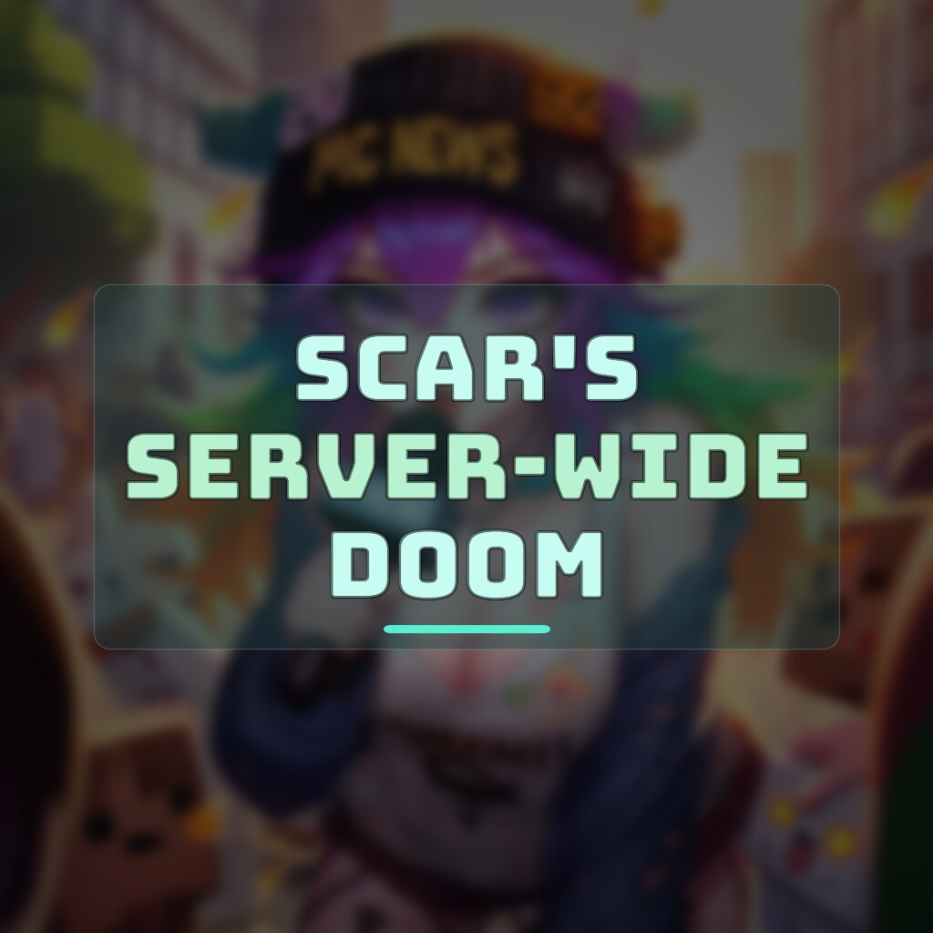 Docm77 Arms All Hermits With Scar Torment Device Now That Charity Event Is Over