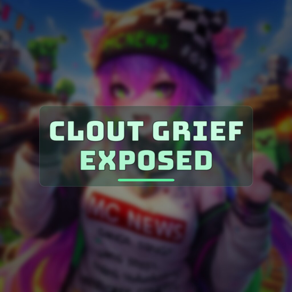 Clout Chaser Allegedly Vandalizes Women-Only Minecraft Server